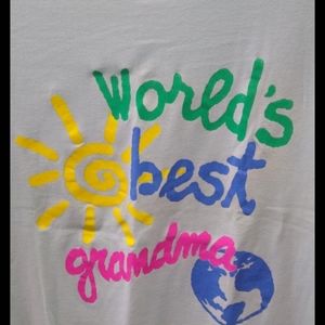 World's Best Grandma S/S Graphic T-Shirt Size LG